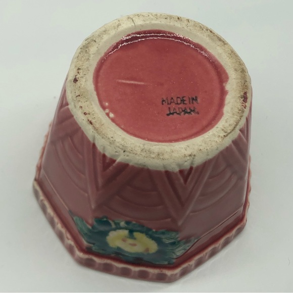 Vintage ceramic flower pot made in japan - Picture 4 of 4